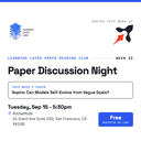 Learning Layer Paper Reading Club - Week 32 - Aspire: Can Models Self-Evolve from Vague Goals?