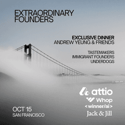 Extraordinary Founders Dinner (hosted by Andrew Yeung)