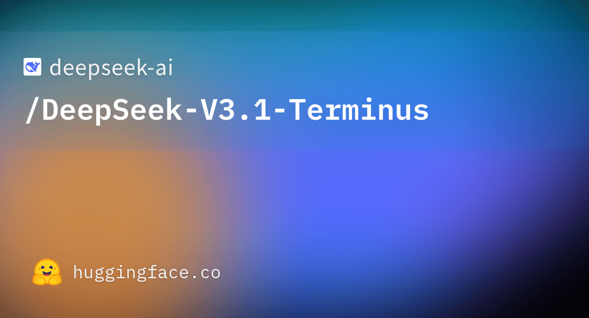 DeepSeek V3.1 Terminus