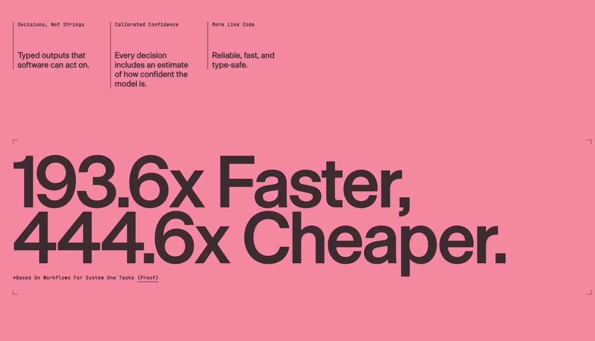 TypeSafe's Jev Launch: a decision model 20–200x faster than frontier LLMs