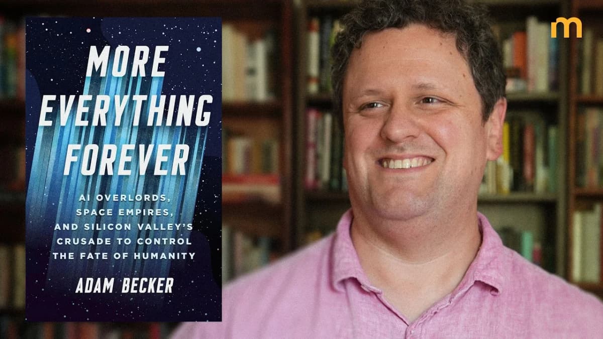 Adam Becker: every exponential ends