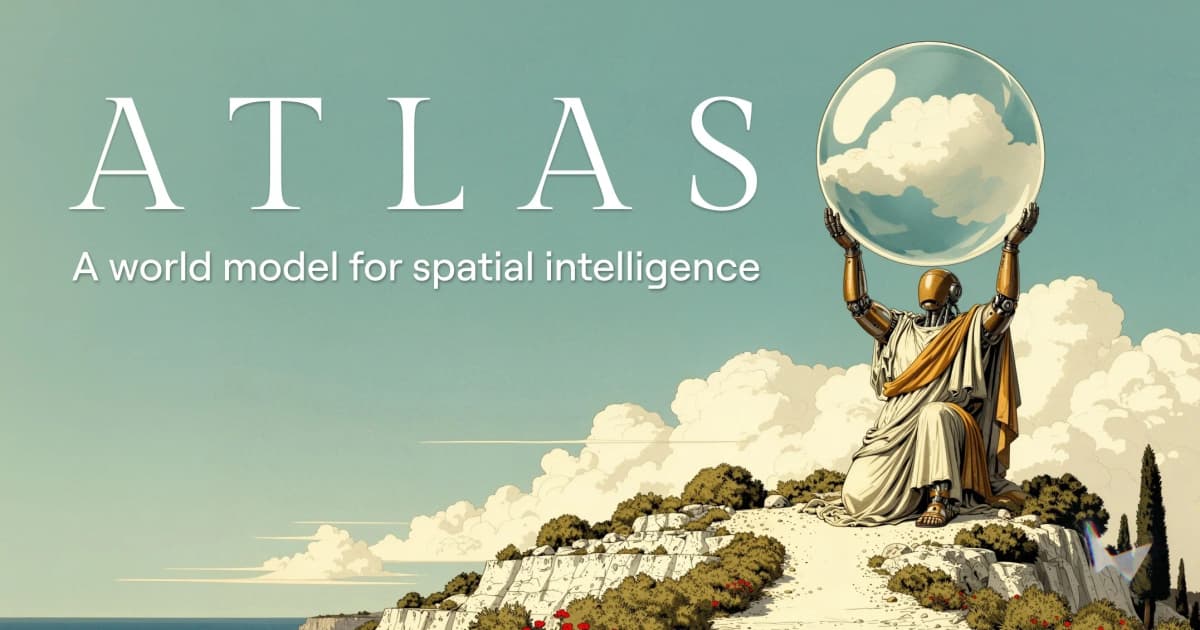 World Labs' Atlas generates a minute of 1440p video under exact camera control