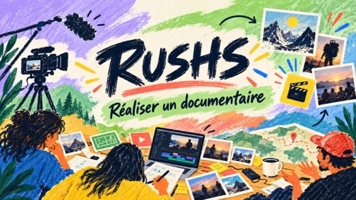 RUSHS Comment construire un documentaire voyage | Atelier créatif