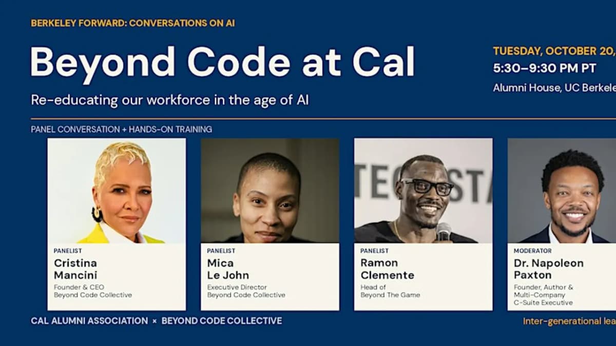 Conversations on AI: Beyond Code at Cal