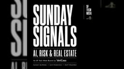 Sunday Signals: AI, Risk & Real Estate
