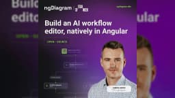 Build an AI workflow editor, natively in Angular