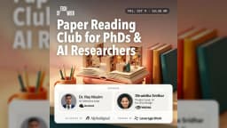 Paper Reading Club for PhDs & AI Researchers