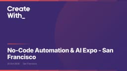 No-Code Automation & AI Expo