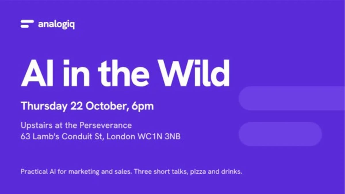 AI in the Wild #1: Proving AI Actually Works
