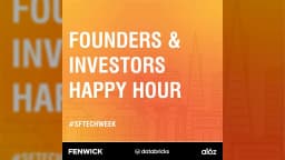 Fenwick × Databricks × a16z: Founders & Investors Happy Hour