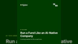 Run a Fund Like an AI-Native Company