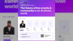 The Future of Live Events & Community