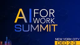 ODSC AI NYC | AI for Work Summit