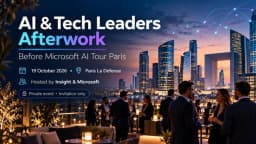 Before Microsoft AI Tour | AI & Tech Afterwork