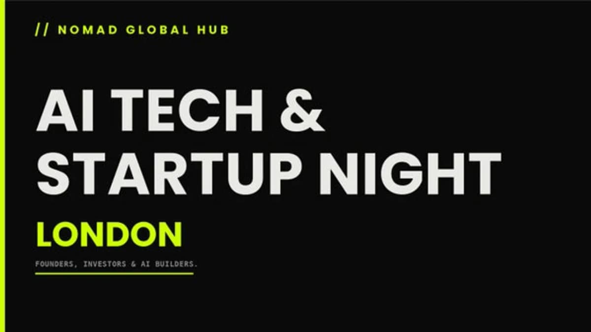 AI Tech & Startup Night