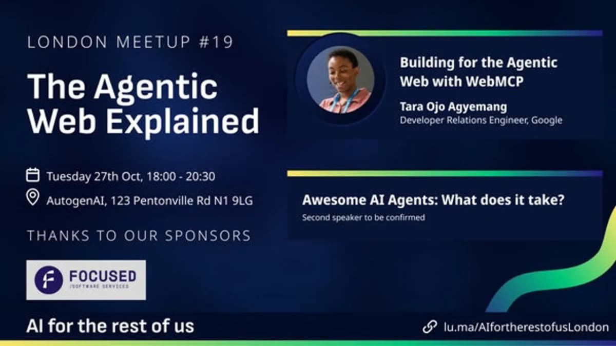 Meetup #19 - The Agentic Web Explained