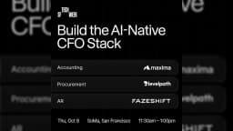 Build the AI-Native Office of the CFO Stack
