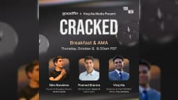 CRACKED Founders Breakfast & AMA with Nico, Pramod, & Viraj