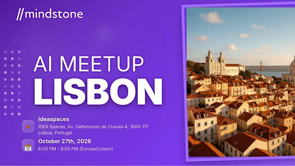 Mindstone Lisbon October AI Meetup